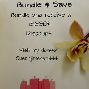 Bundle and save! Ad more then one thing for a discount!